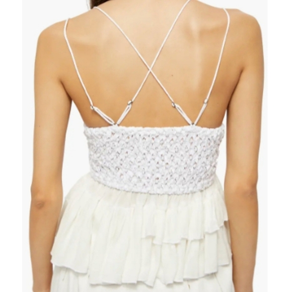 white romantic elegant lace top - Picture 10 of 11